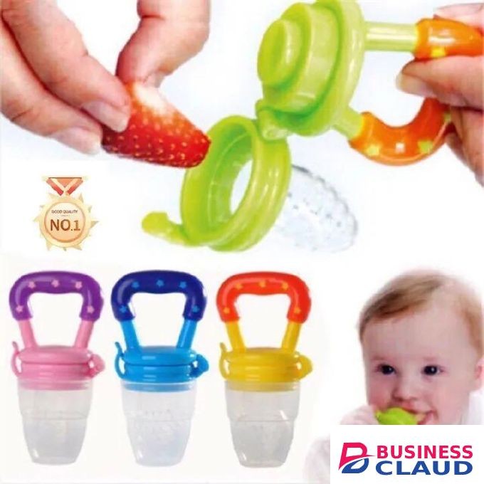 Baby Pacifier Fruit Pacifier Fruit Feeder Silicone Nibbler Pacifier Training Massaging Toy Teether