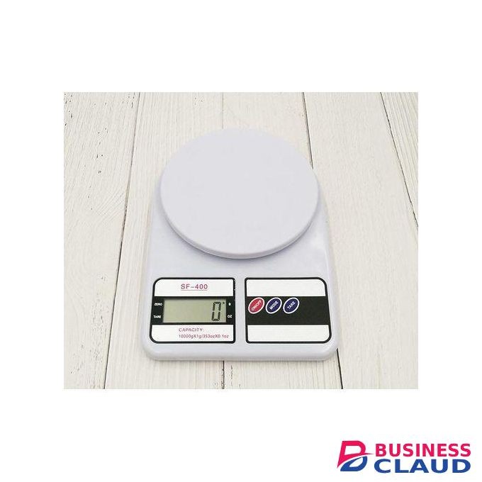 Digital Kitchen Tool Food Weighing Scale - White