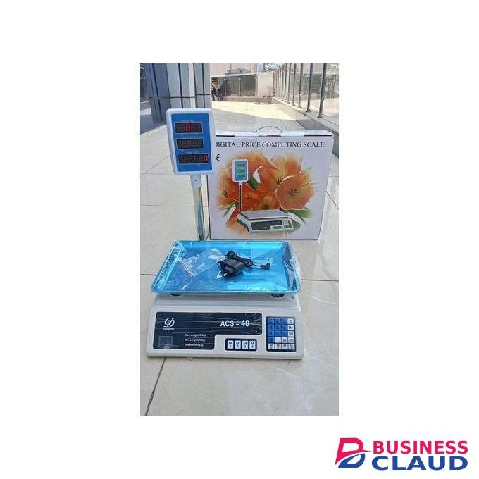 ACS Digital Weighing Scale With Alarm/Computing Digital Weighing Scale 30kg Digital Scale Electronic Price Computing Vegetable Commercial Retail Weight
