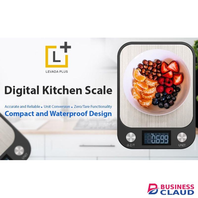 Food Weighing Scale with Large LCD Display,Electronic Kitchen Scale,Kitchen Scale Digital