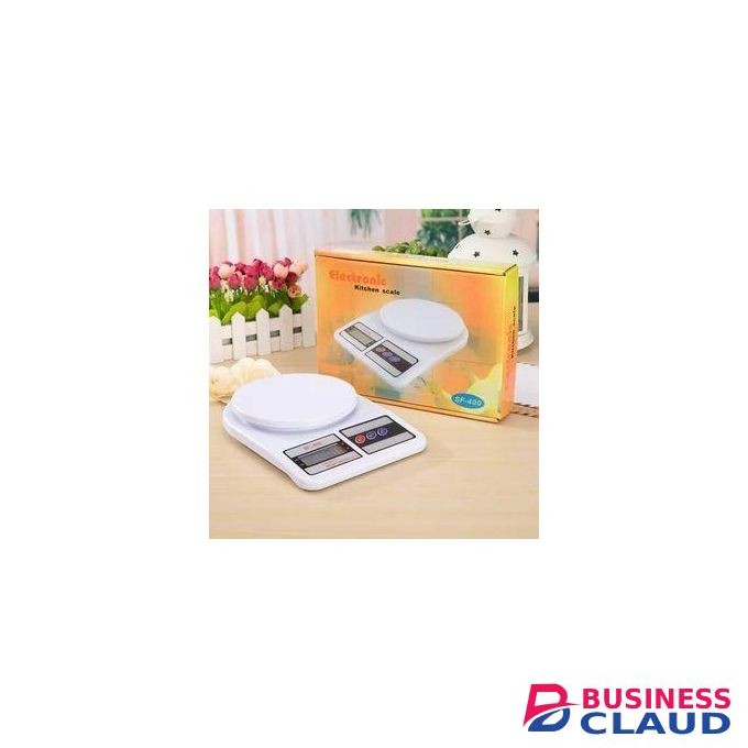 Digital Kitchen Weighing Machine Multipurpose Electronic Weight Scale with Backlit LCD Display for Measuring Food, Cake, Vegetable, Fruit