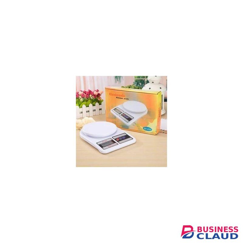 Digital Kitchen Weighing Machine Multipurpose Electronic Weight Scale with Backlit LCD Display for Measuring Food, Cake, Vegetable, Fruit