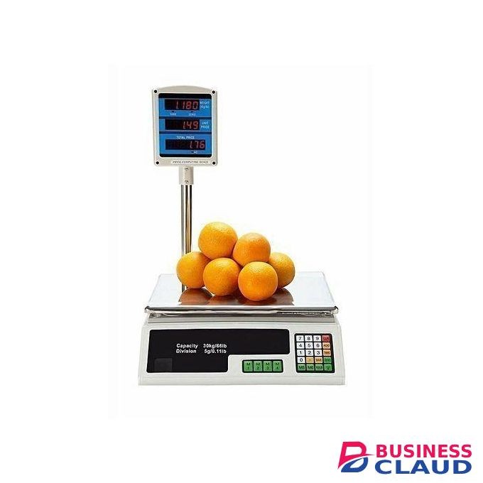 ACS Commercial 30kg Electronic Price Computing Digital Scale 1g Precision Feature