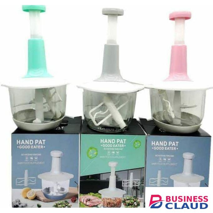 1.5L Manual food processor/ food chopper & All In One Solution For vegetables, Fruits, nuts, herbs