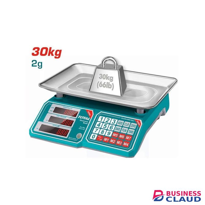TOTAL Electronic scale 30kg