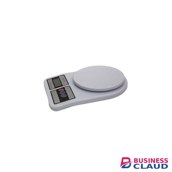Electronic Kitchen Scale - White