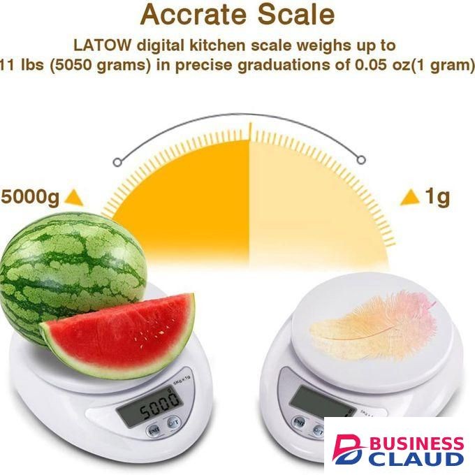 5kg Digital Electronic Kitchen Weighing Scale Cooking Weighing Scale