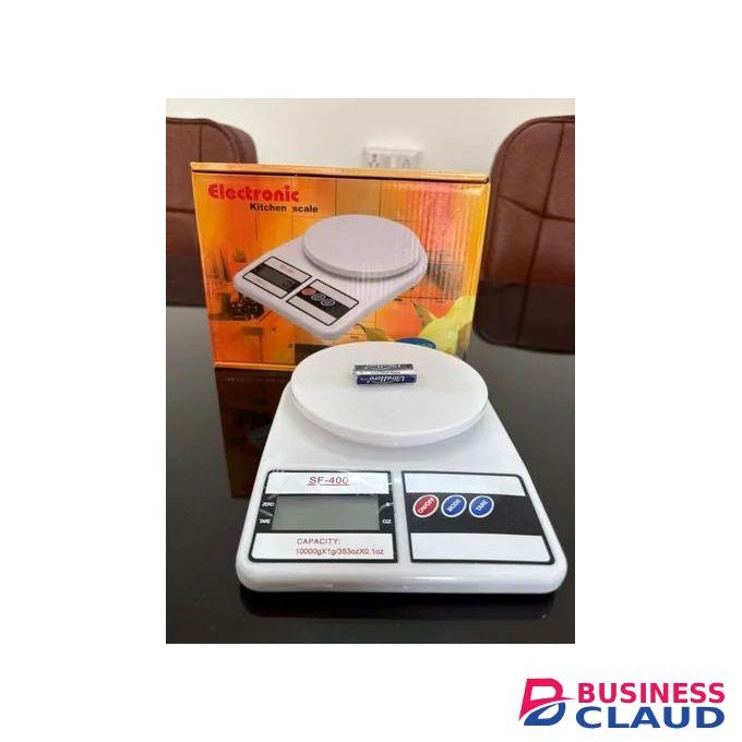 Electric kitchen weighing scale
