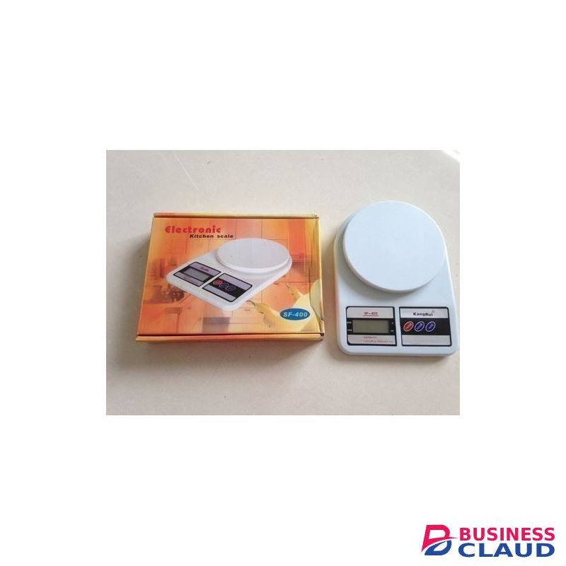 10kg/1g LCD Digital Electronic Kitchen Food Diet Scale Weight Balance - White.