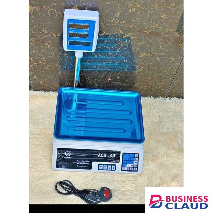 ACS Digital Weighing Scale With Alarm/Computing Digital Weighing Scale 30kg_