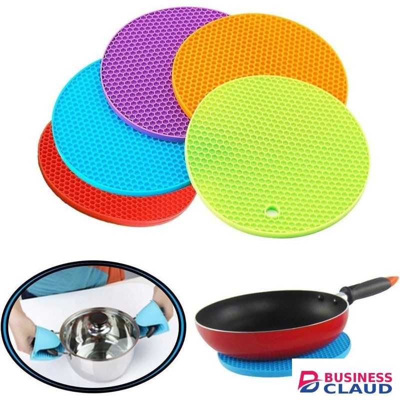 3pcs Multipurpose Silicone Heat-Resistant Mat