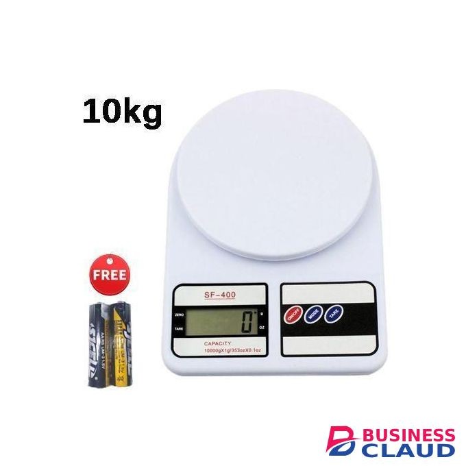 Maximum Load Capacity 10kg Digital Food Materials Weighing Kitchen Scale