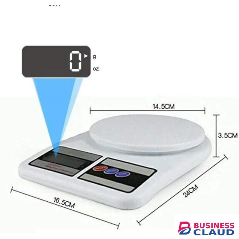 Kitchen Scale Multipurpose Portable Electronic Digital Weighing Scale