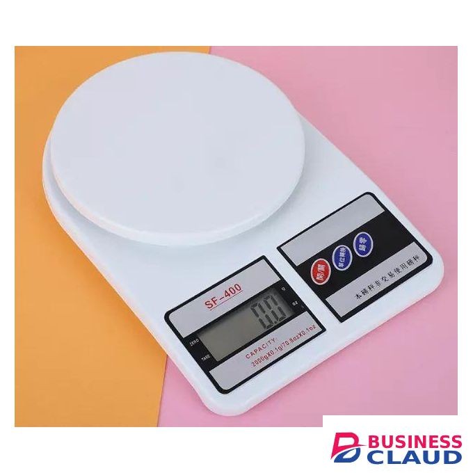 Food Scale / USB Rechargeable / Digital Kitchen Scale with Removable Stainless Steel Pan / Backlit LCD Display for Cooking, Baking