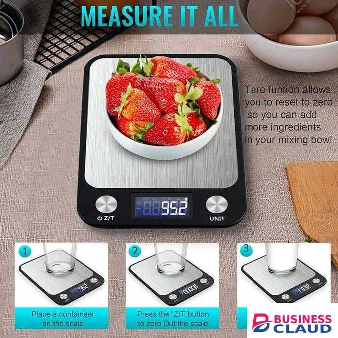 Classy updated kitchen scale