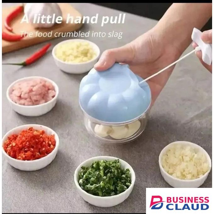 Manual Pull-Cord Food & Vegetable Chopper