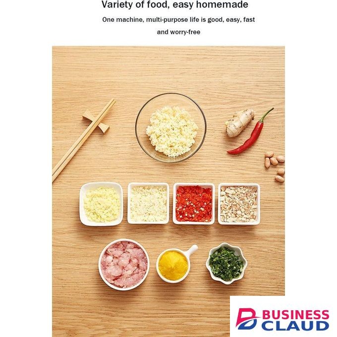 Manual Pull-Cord Food & Vegetable Chopper