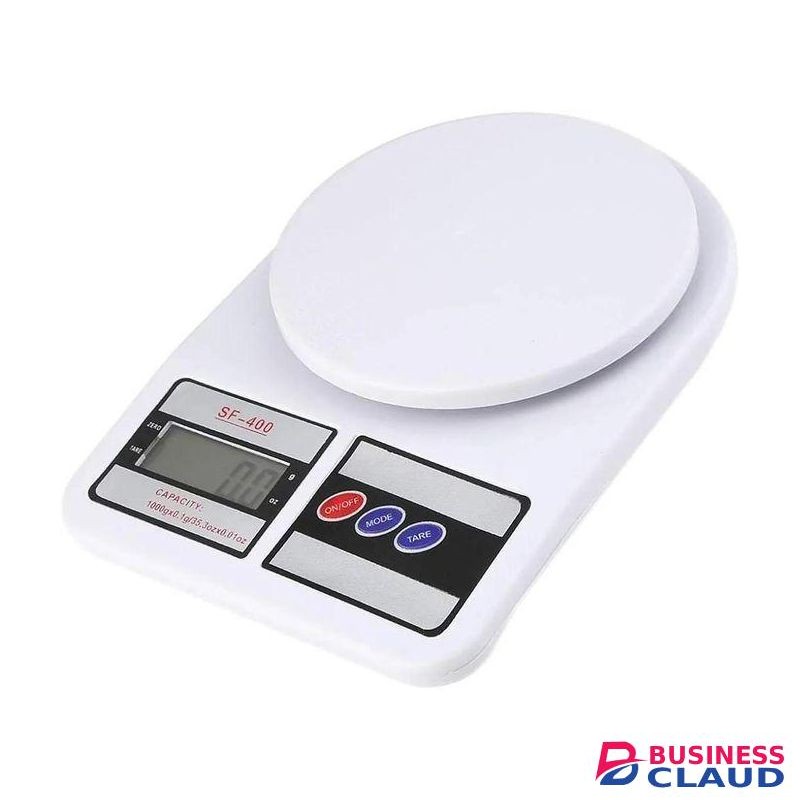Digital Kitchen 10kg Weighing Machine Multipurpose Electronic Weight Scale with Backlit LCD Display for Measuring Food, Cake, Vegetable, Fruit