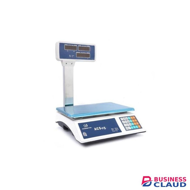 Butcheries, Food, Fruits, Cereal Shops, Markets, Farmers and Pork Meat etc Computerized Digital Weighing
