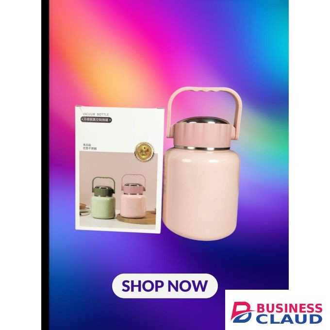 1.1 L Durable Vacuum Stainless Steel Food Flask