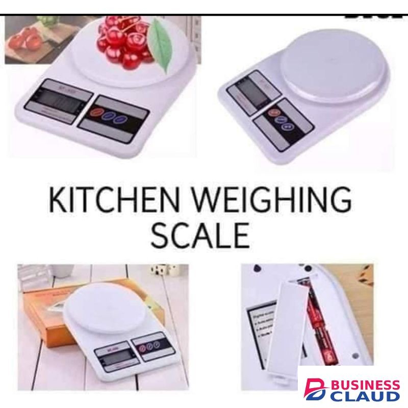 Digital Kitchen Scale Battery Powered Ideal for Meal Prep, Cooking, Baking -10kg