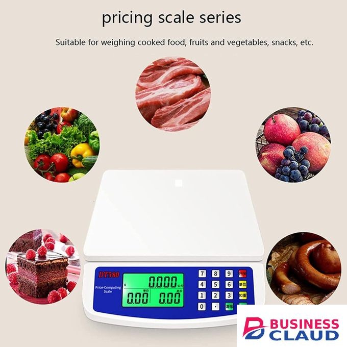 Shop Weighing Vegetable Fruit Scale, Digital Kitchen Scales 1g-30kg