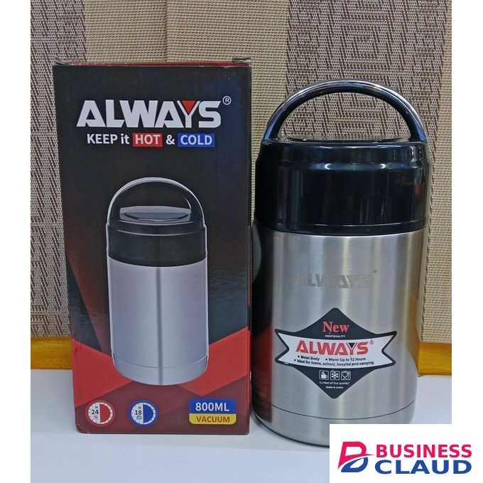 Always 800ML Double Wall Insulated Food Flask