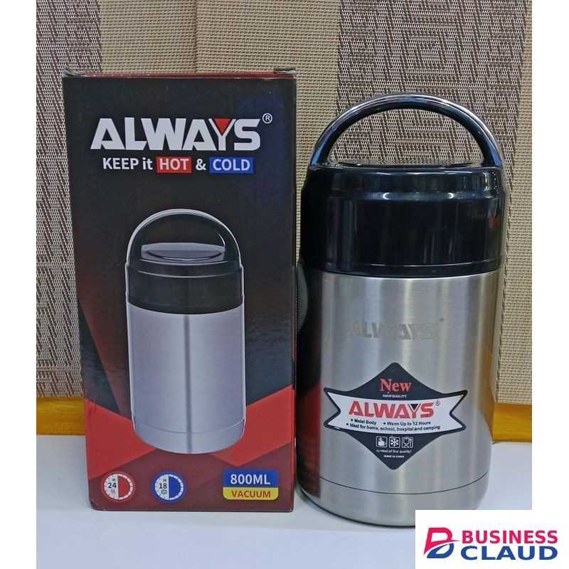 Always 800ML Double Wall Insulated Food Flask