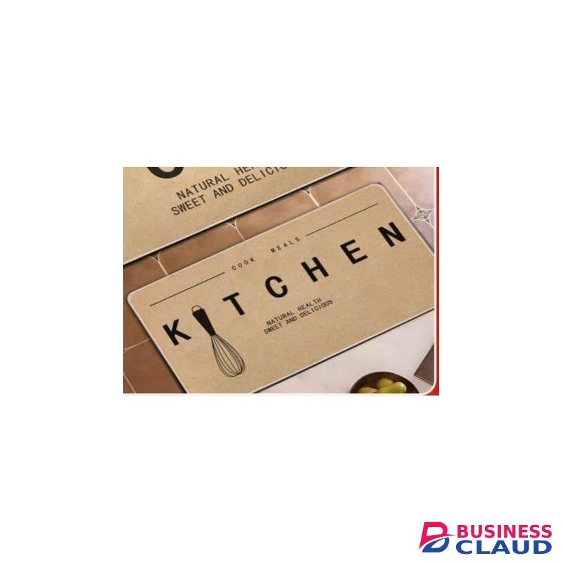 Rubber Bottom Kitchen Mat