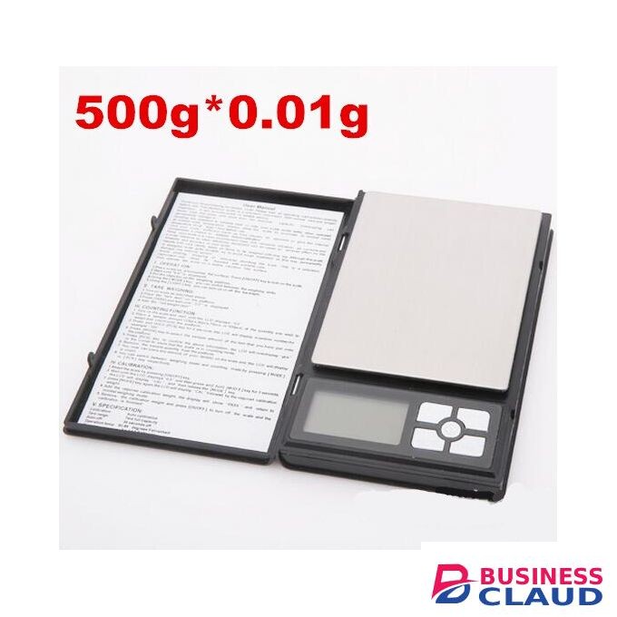 Electronic Scale Mini Pocket Digital Scale 500g*0.01g