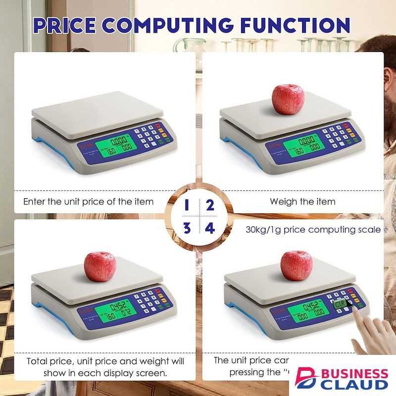 Digital Price Computing Scale 30kg/66lb Counting Scale