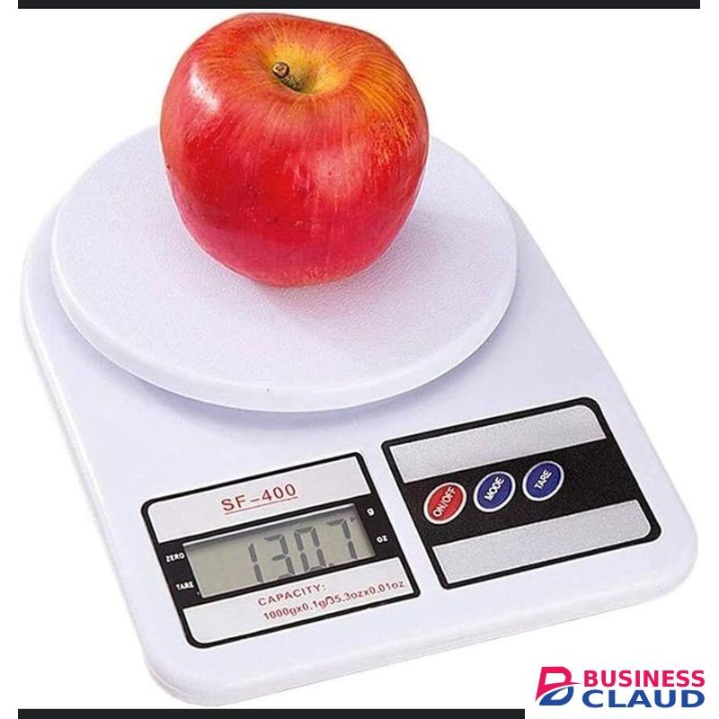 Electronic kitchen weighing scale