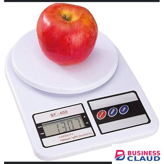 Electronic kitchen weighing scale