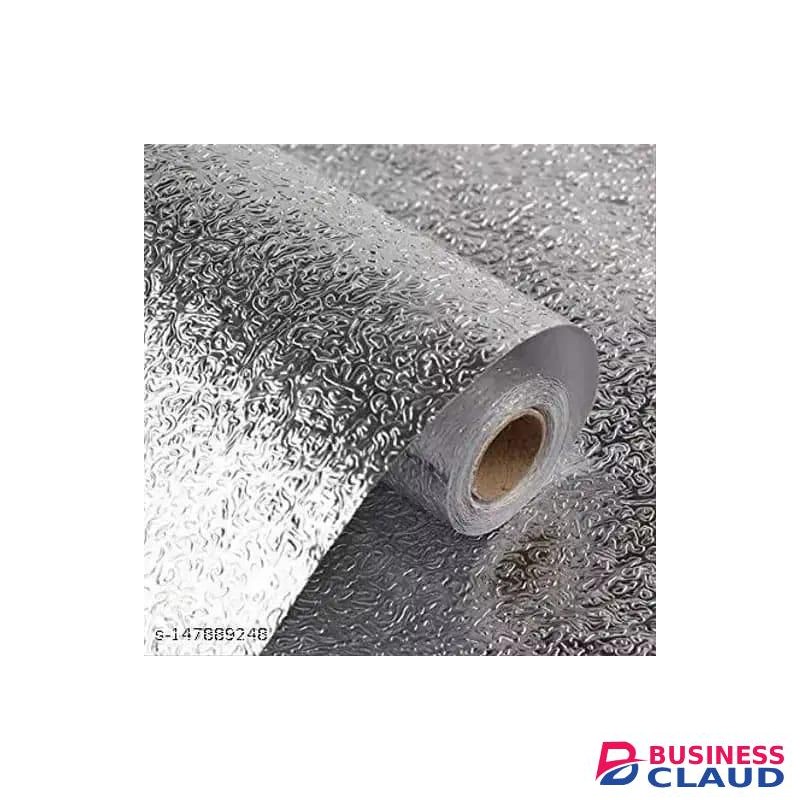 Kitchen Aluminum Foil Self-adhesive Wallpaper 60cm By 300cm