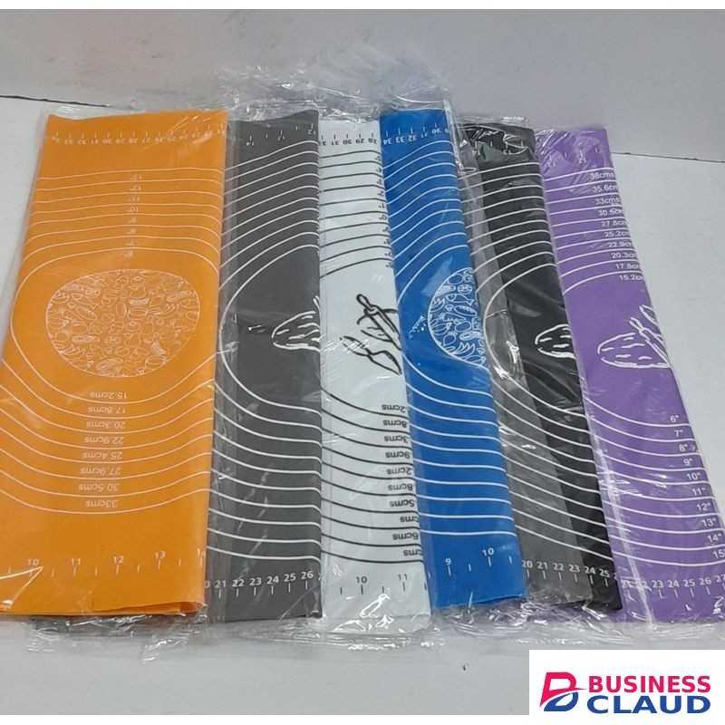 Non-Stick Silicone Pastry and Chapati Mat with Measurements