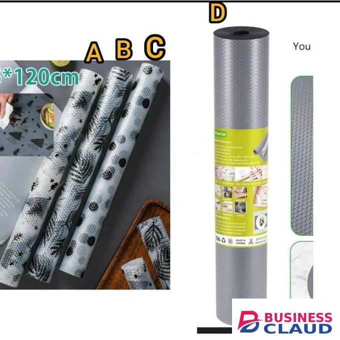 120cm Oil/moisture Proof Cupboard Shelf/drawer Liner Mats