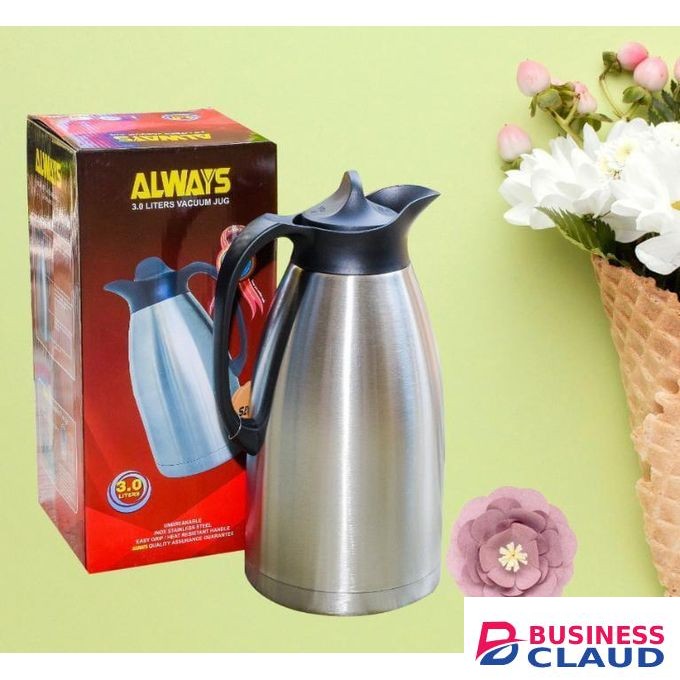 Always 3L Unbreakable Stainless Steel Vacuum Flask