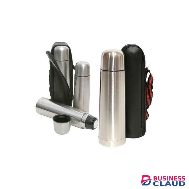 0.5 Lts Stainless Steel, Unbreakable Hot & Cold Vacuum Flask( Plus Free POUCH )