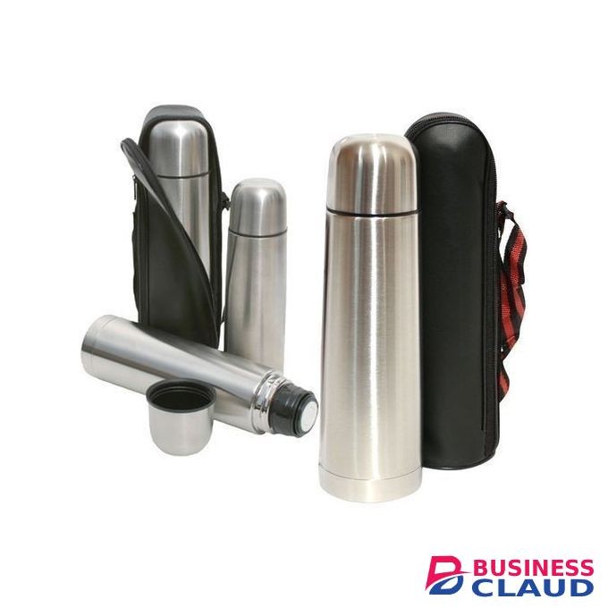0.5 Lts Stainless Steel, Unbreakable Hot & Cold Vacuum Flask( Plus Free POUCH )