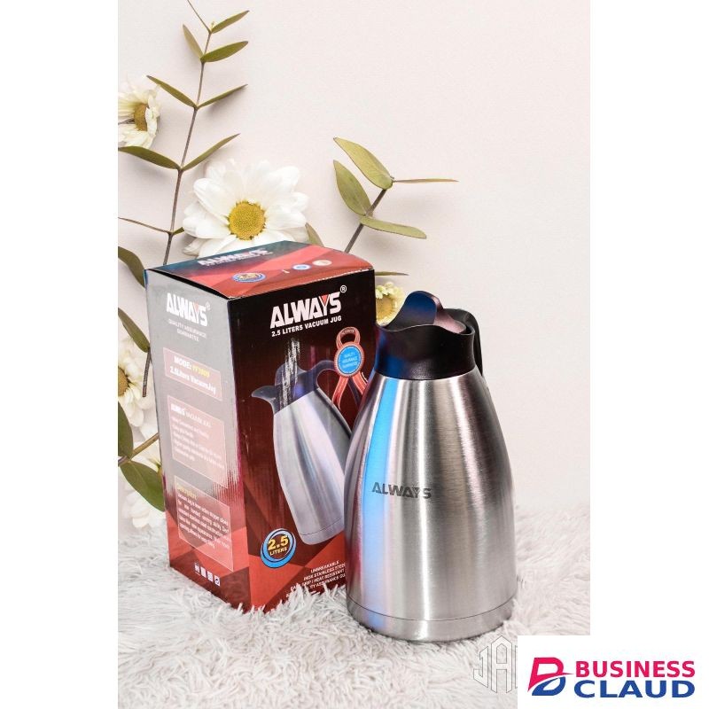 Always 2.5 Ltrs Stainless Steel Vacuum Flask