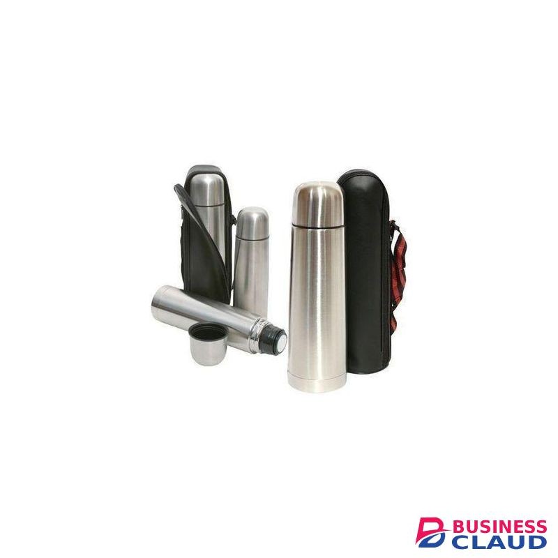 0.5 Lts Stainless Steel, Unbreakable Hot & Cold Vacuum Flask( with POUCH )+free pen