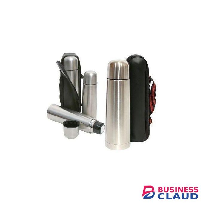 0.5 Lts Stainless Steel, Unbreakable Hot & Cold Vacuum Flask( with POUCH )+free pen
