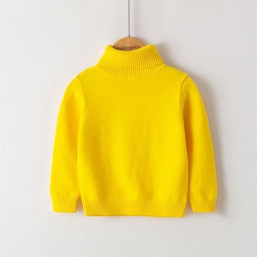 Yellow Girl's Lovely Sweater Loose
