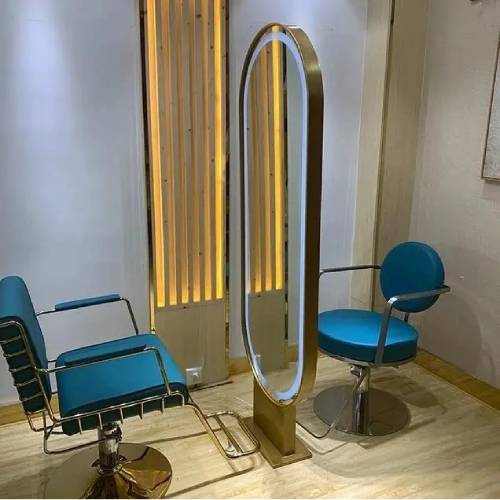 Hairdressing Gold Mirror