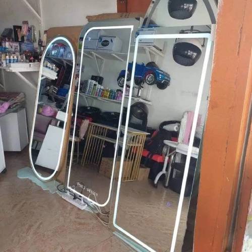 LED Mirror Stations for Barbershop and Salon