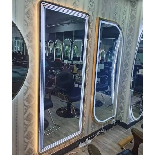 Rectangular LED Mirror/Edge LED Salon Barbershop Mirror