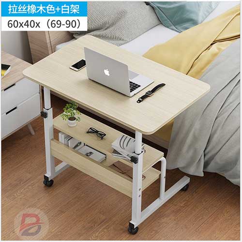 adjustable laptop desk white