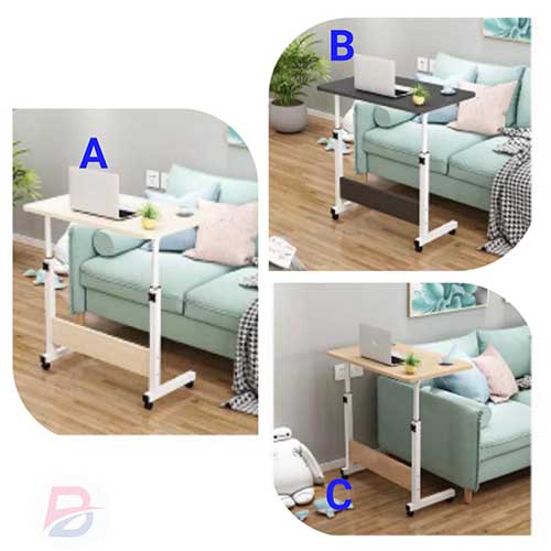 Moveable laptop - bedside table - laptop desk