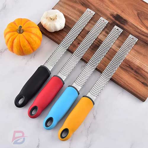 Multifunctional Grater with Non Slip Handle Stainless Steel Shredder