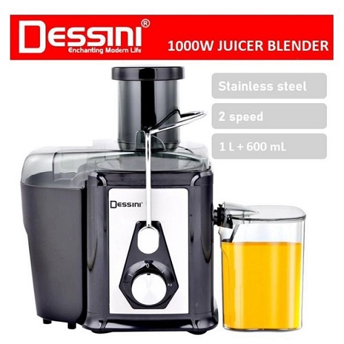 Dessini Stainless Steel Electric Juice Extractor - Juicer / Blender